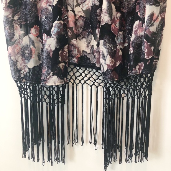 NWT TOPSHOP kimono swimsuit coverup. - Picture 3 of 7